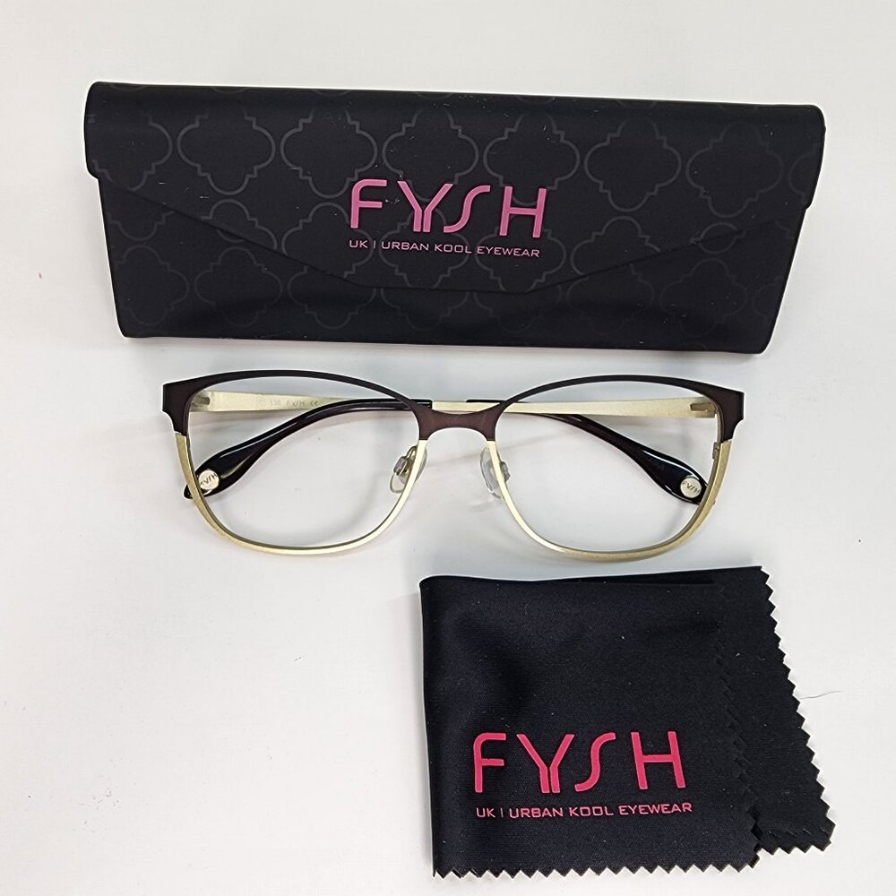 New Fysh Eye Glasses Frames 3629 M202 (Size 54-16-135)